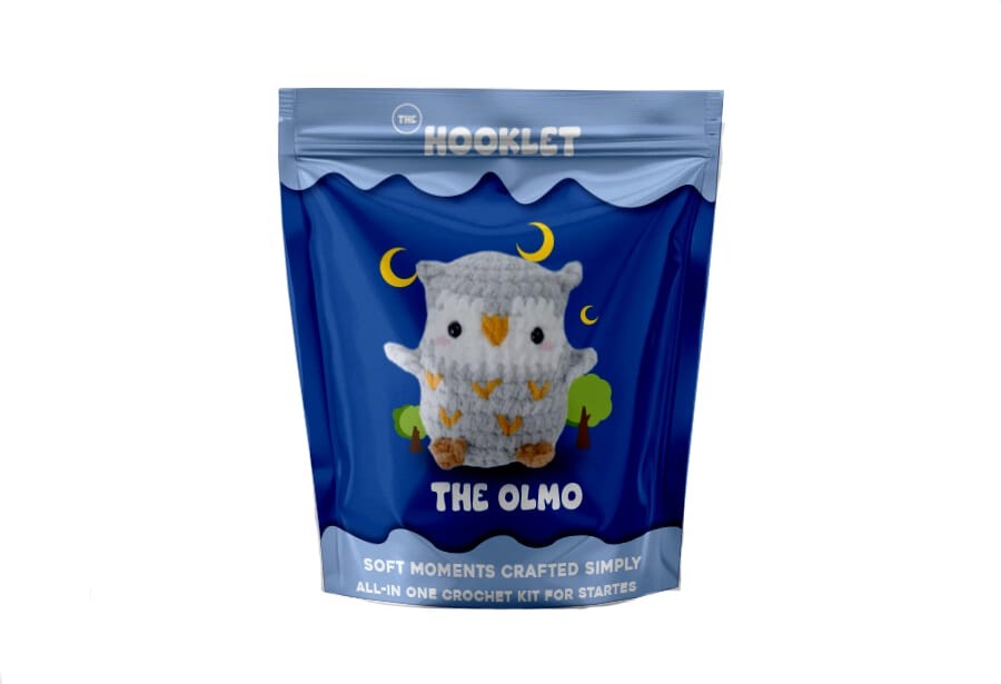 The Hooklet The Lilo,  Amigurumi Tığ Kiti, Tığ işi Amigurumi, Amigurumi Örgü Seti, Örgü Kiti