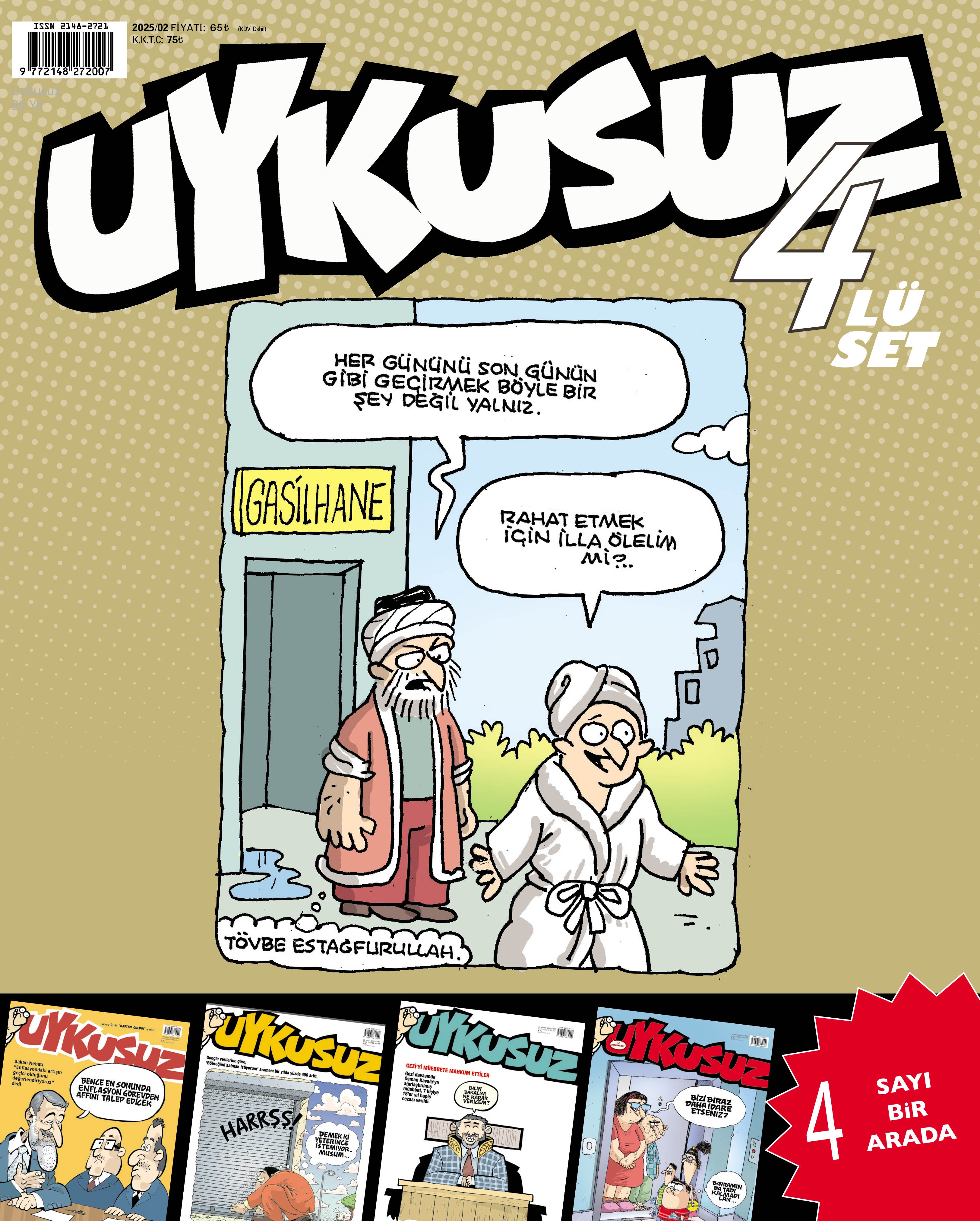 uykusuz 4lü set 