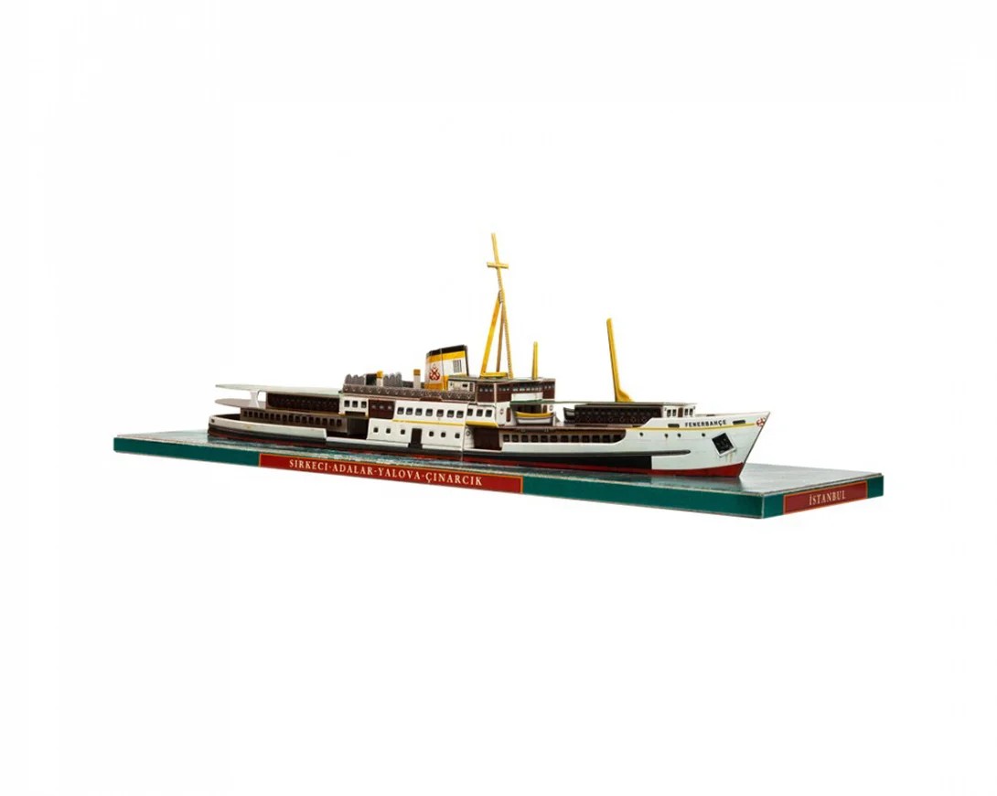 UMBUM Fenerbahçe Feribotu 3D Karton Puzzle Yapboz