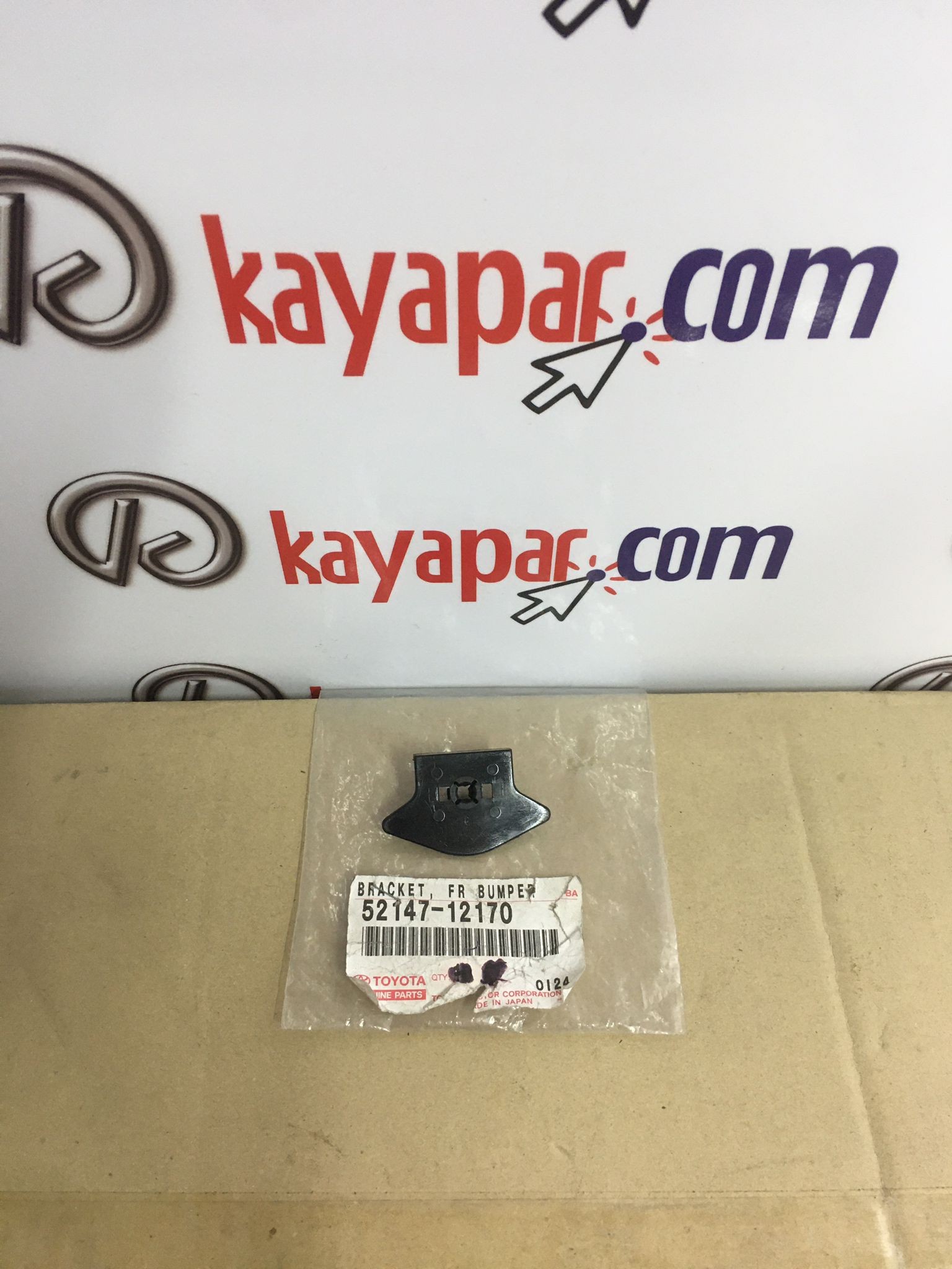 TOYOTA COROLLA ÖN TAMPON BRAKETİ 1991-2002 5214712170 ORİJİNAL