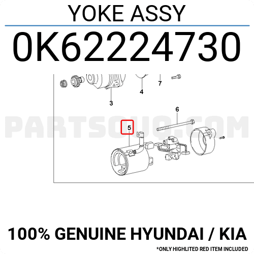 KIA CERES K2400 MARŞ YASTIĞI 1996-2000 0K62224730 ORİJİNAL