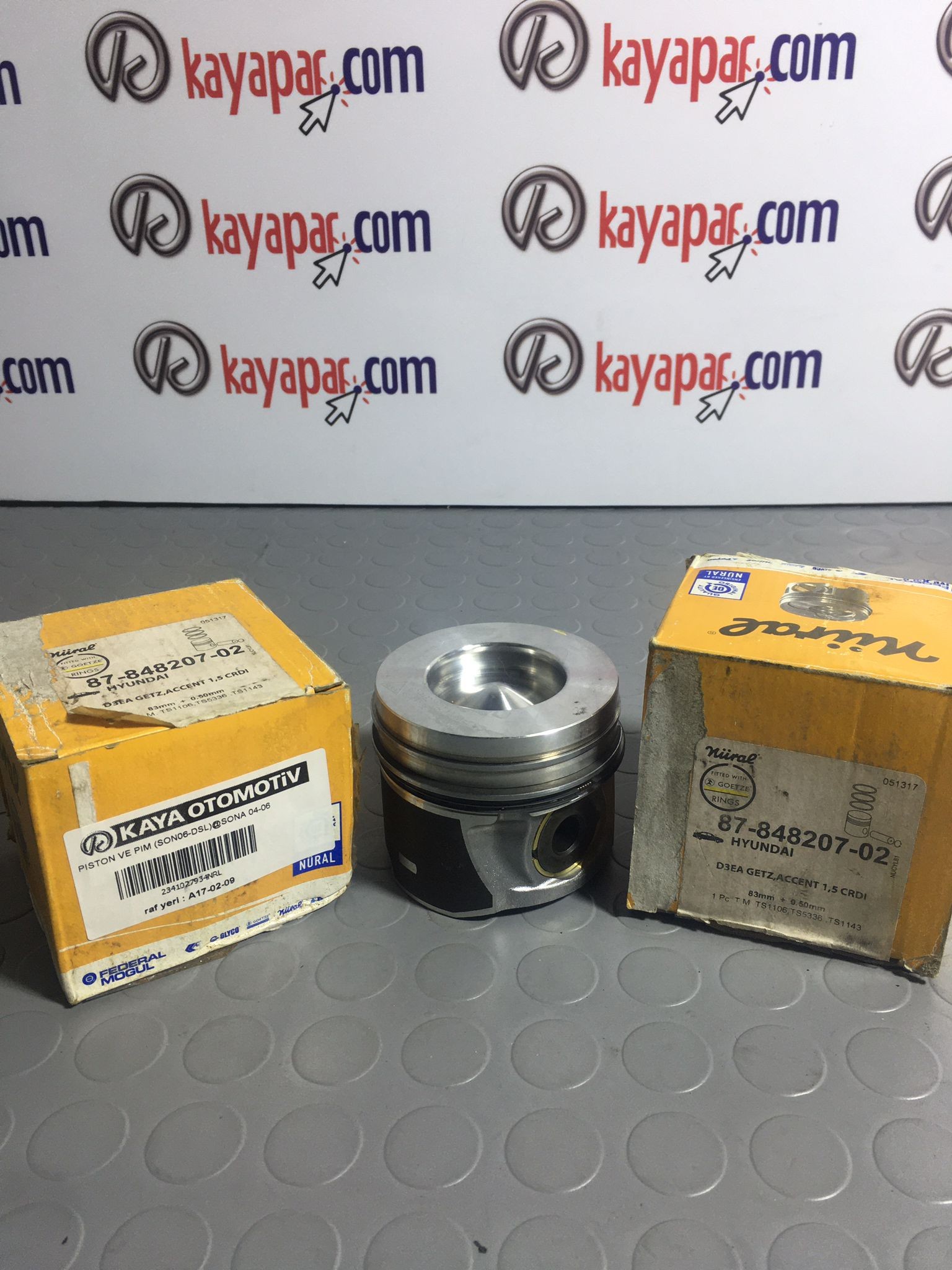 HYUNDAI i30 PİSTON (SEGMANLI) 0.50 2007-2012 2341027934 EŞDEĞER