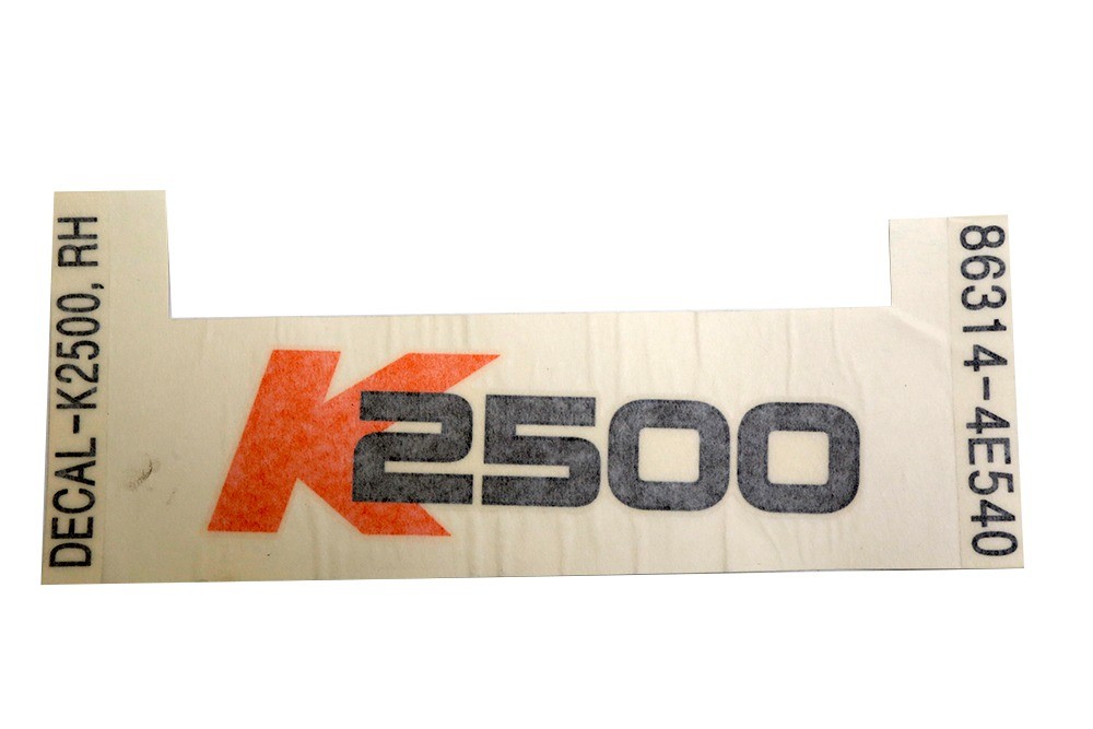 KIA BONGO SAĞ YAN K2500 YAZISI 2006-2019 863144E540 ORİJİNAL