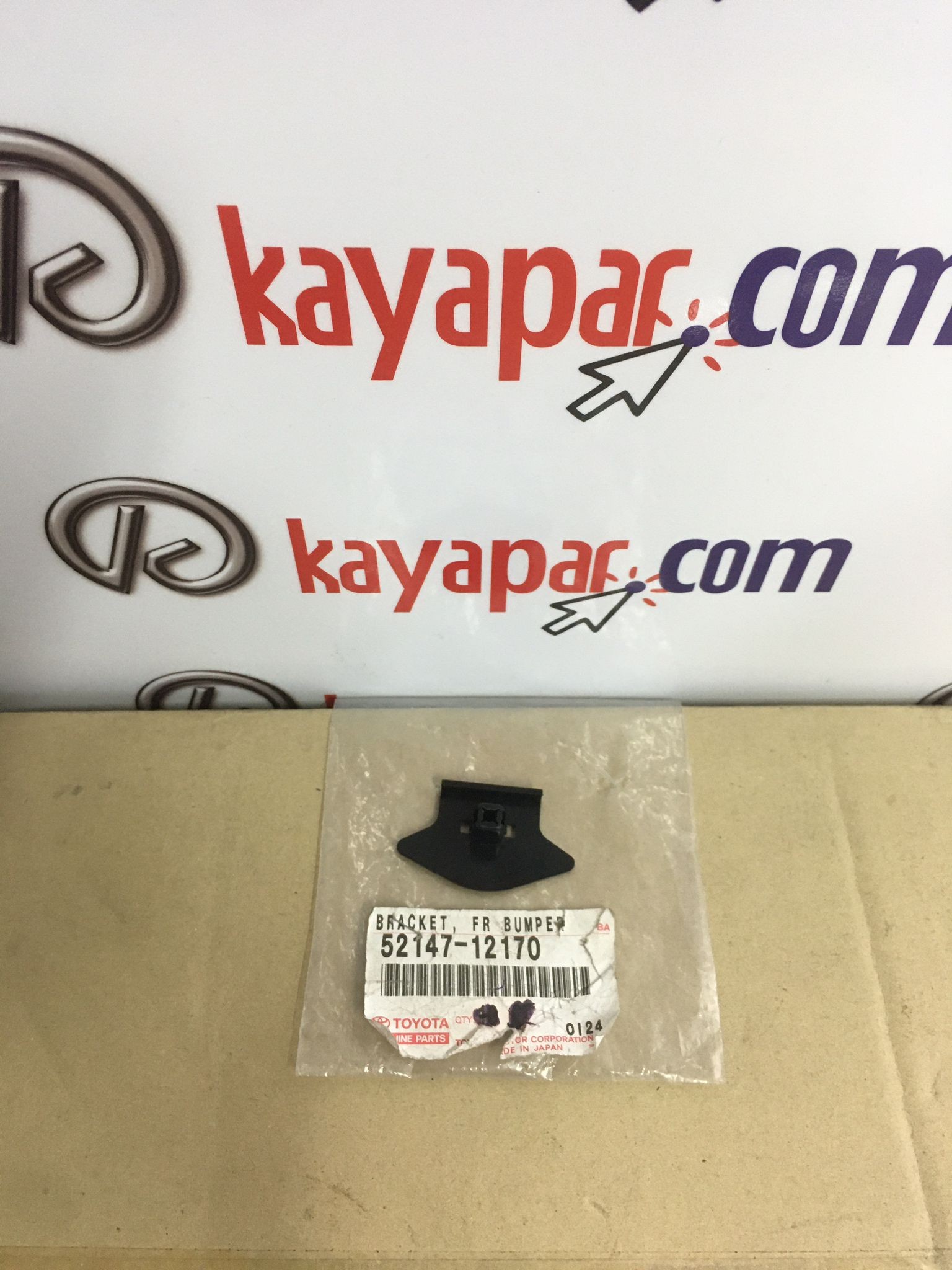 TOYOTA COROLLA ÖN TAMPON BRAKETİ 1991-2002 5214712170 ORİJİNAL