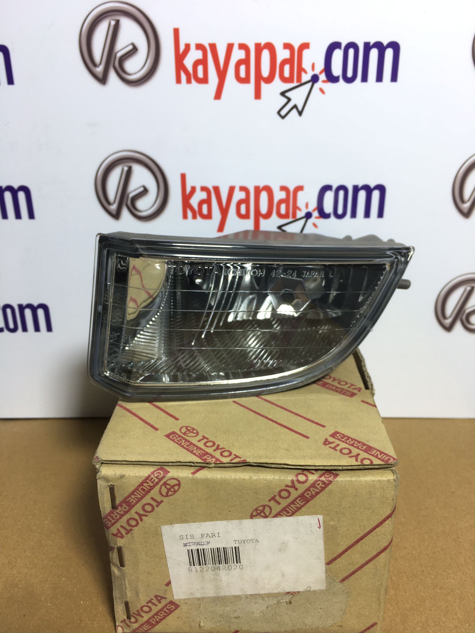 TOYOTA RAV4 SOL SİS FARI 2000-2005 8122042020 ORİJİNAL