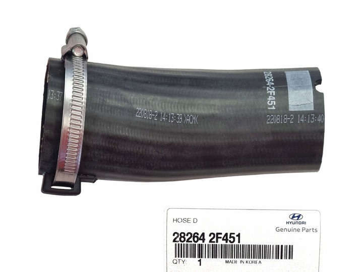 KIA SPORTAGE INTERCOOLER HORTUMU D 2010-2015 282642F451 ORİJİNAL