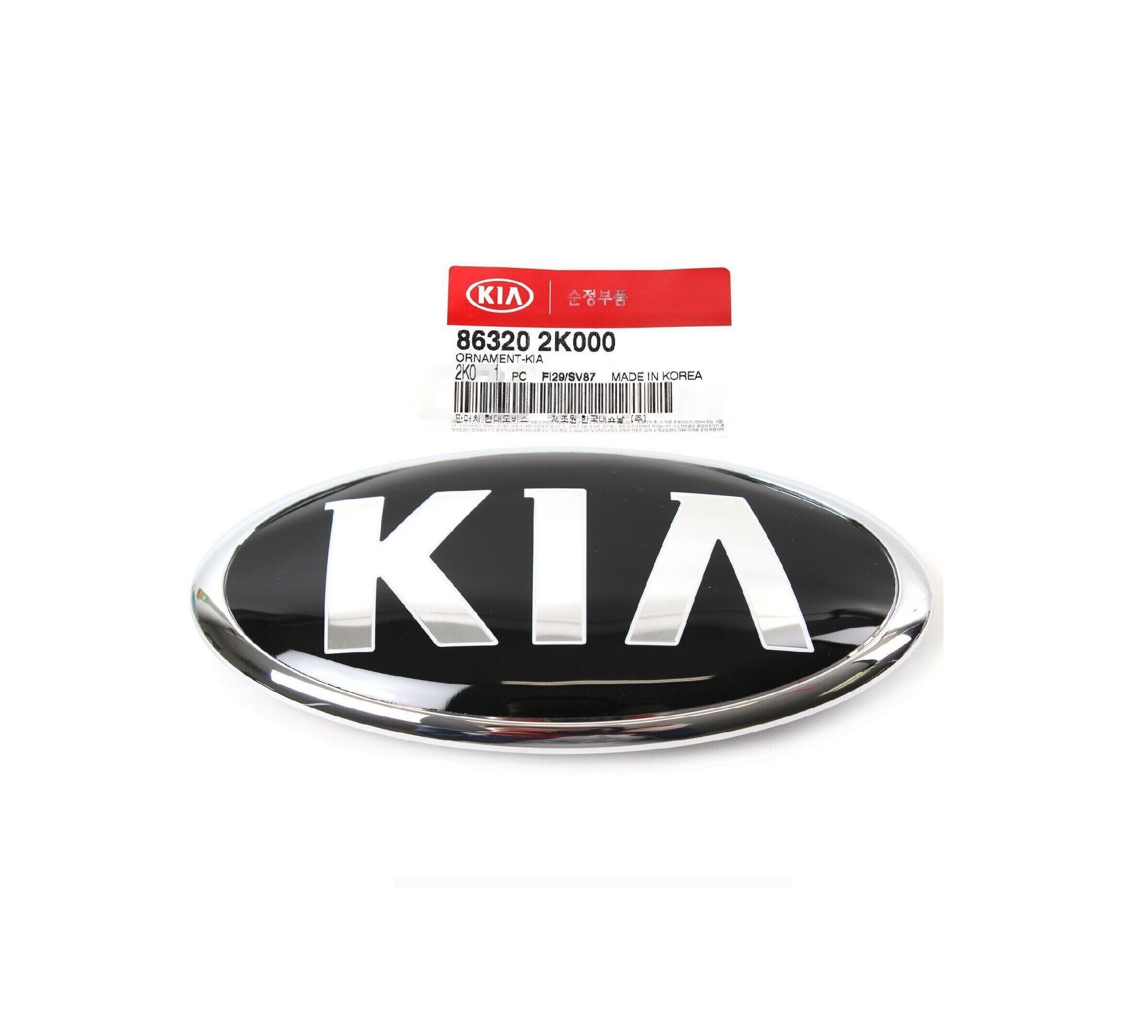 KIA SOUL ÖN PANJUR AMBLEMİ 2011-2013 863202K000 ORİJİNAL