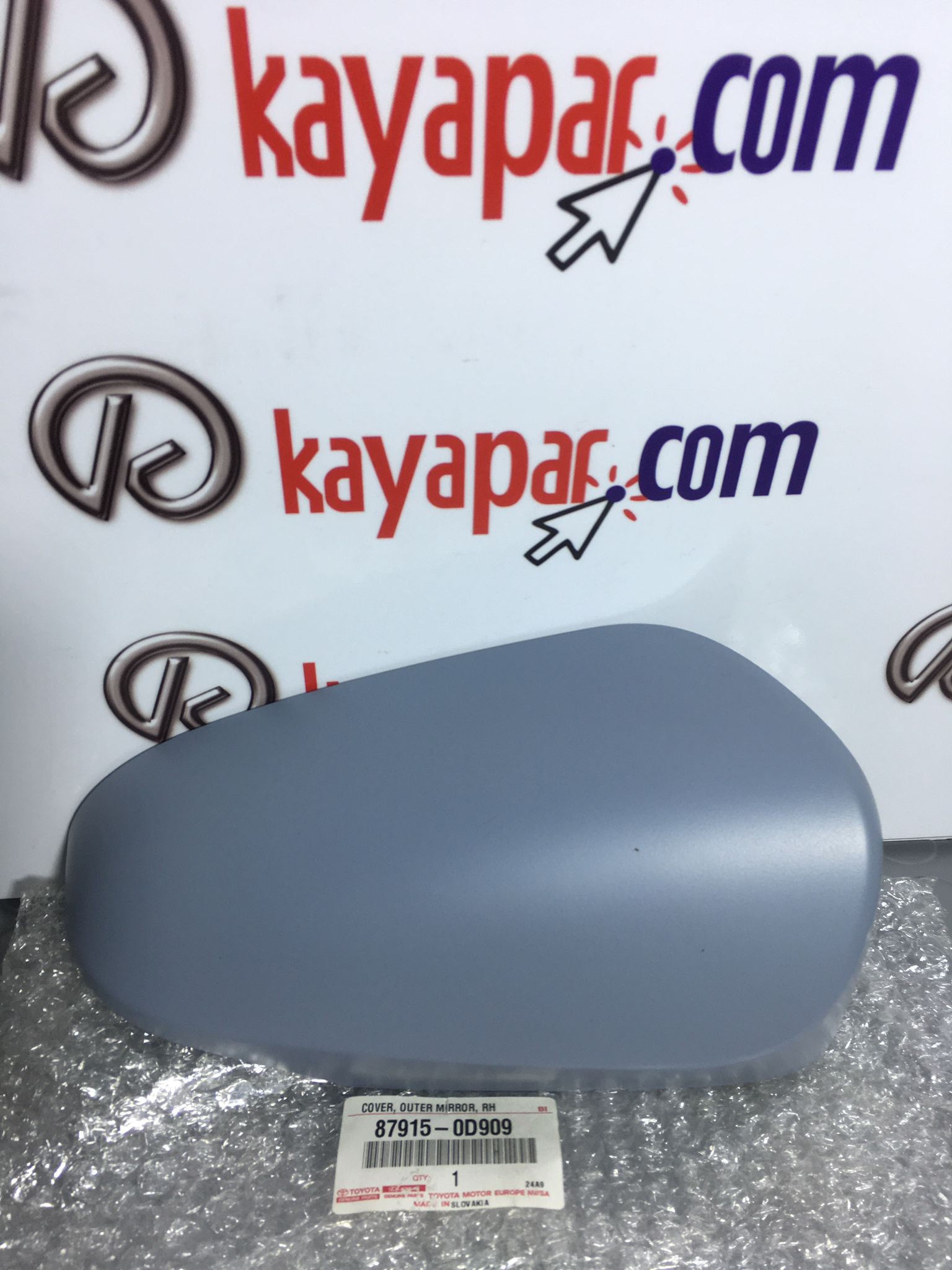 TOYOTA YARIS SAĞ AYNA KAPAĞI 2011-2014 879150D909 ORİJİNAL