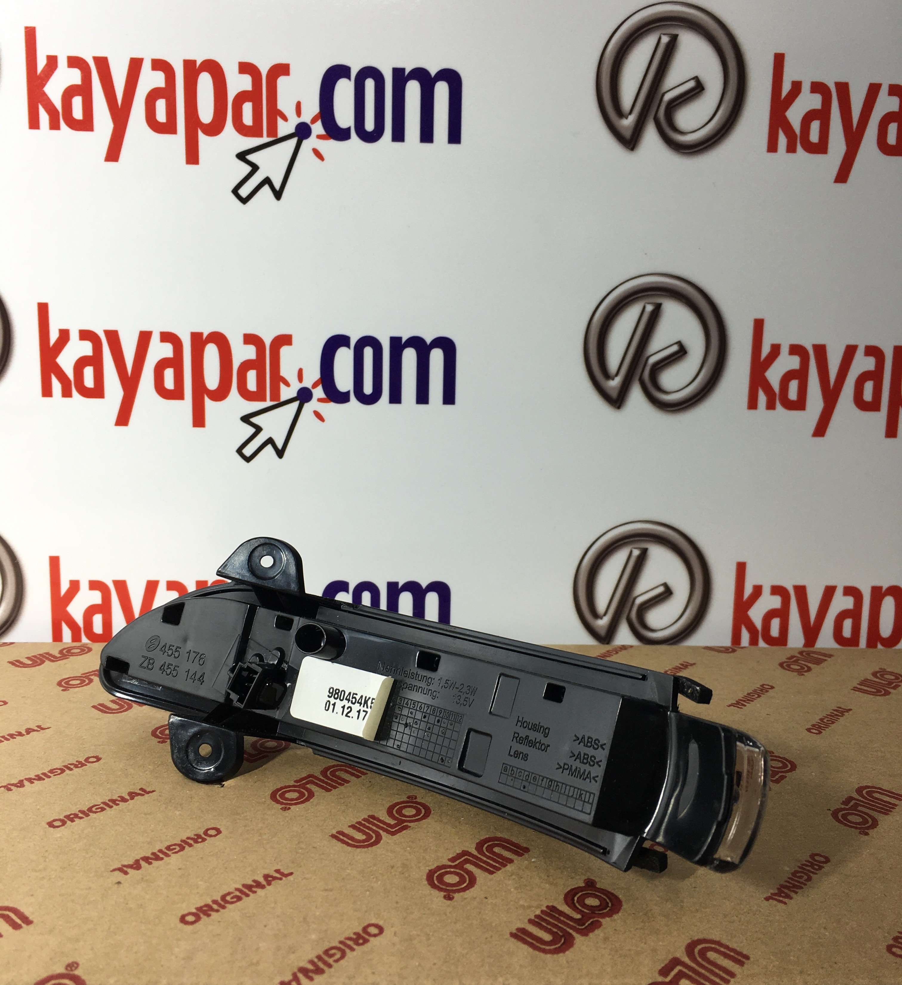 MERCEDES C W211 SAĞ AYNA SİNYALİ 2006-2010 A2118201221 ULO: 3094002 LOGOSUZ ORİJİNAL