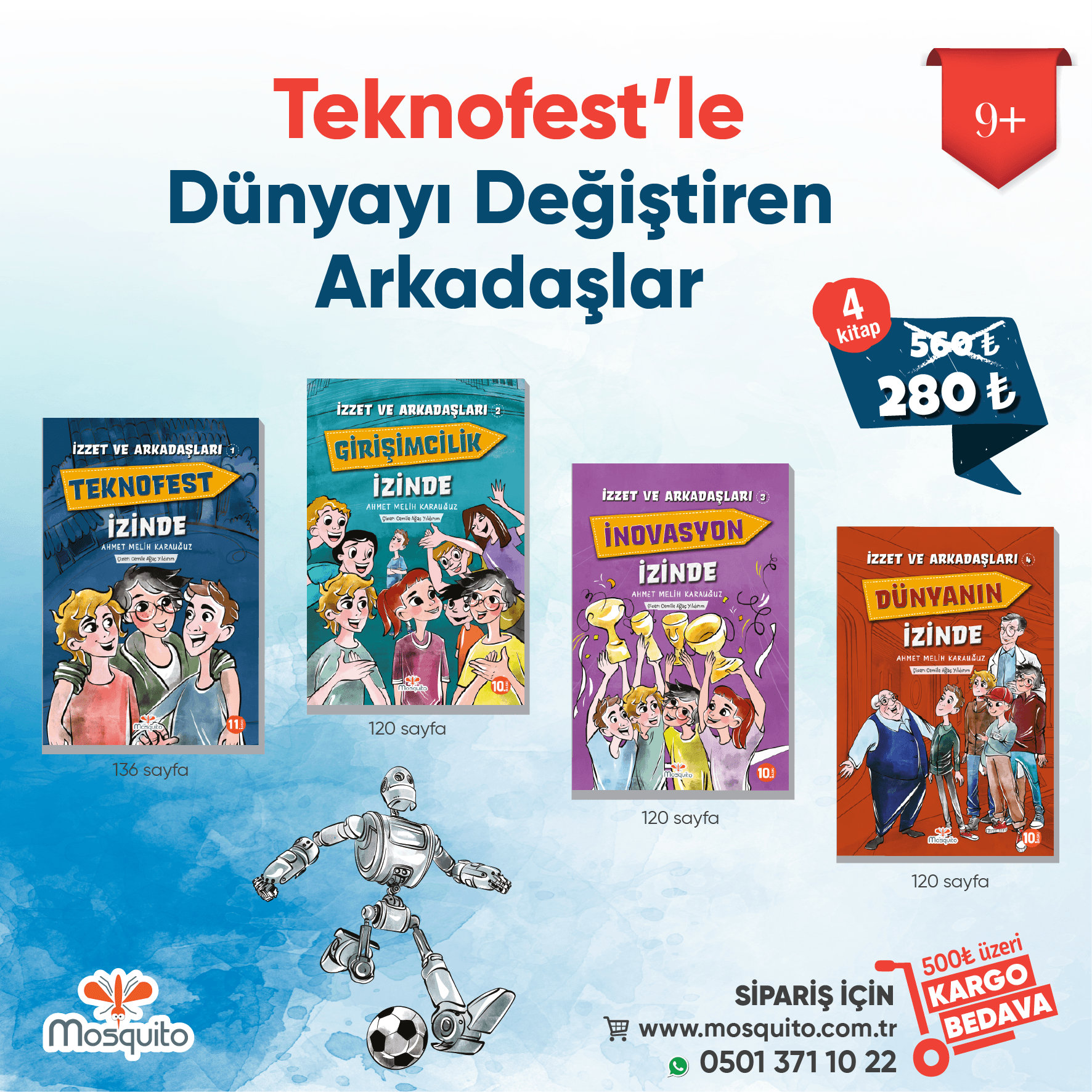 İzzet ve Arkadaşları Seti (4 Kitap)