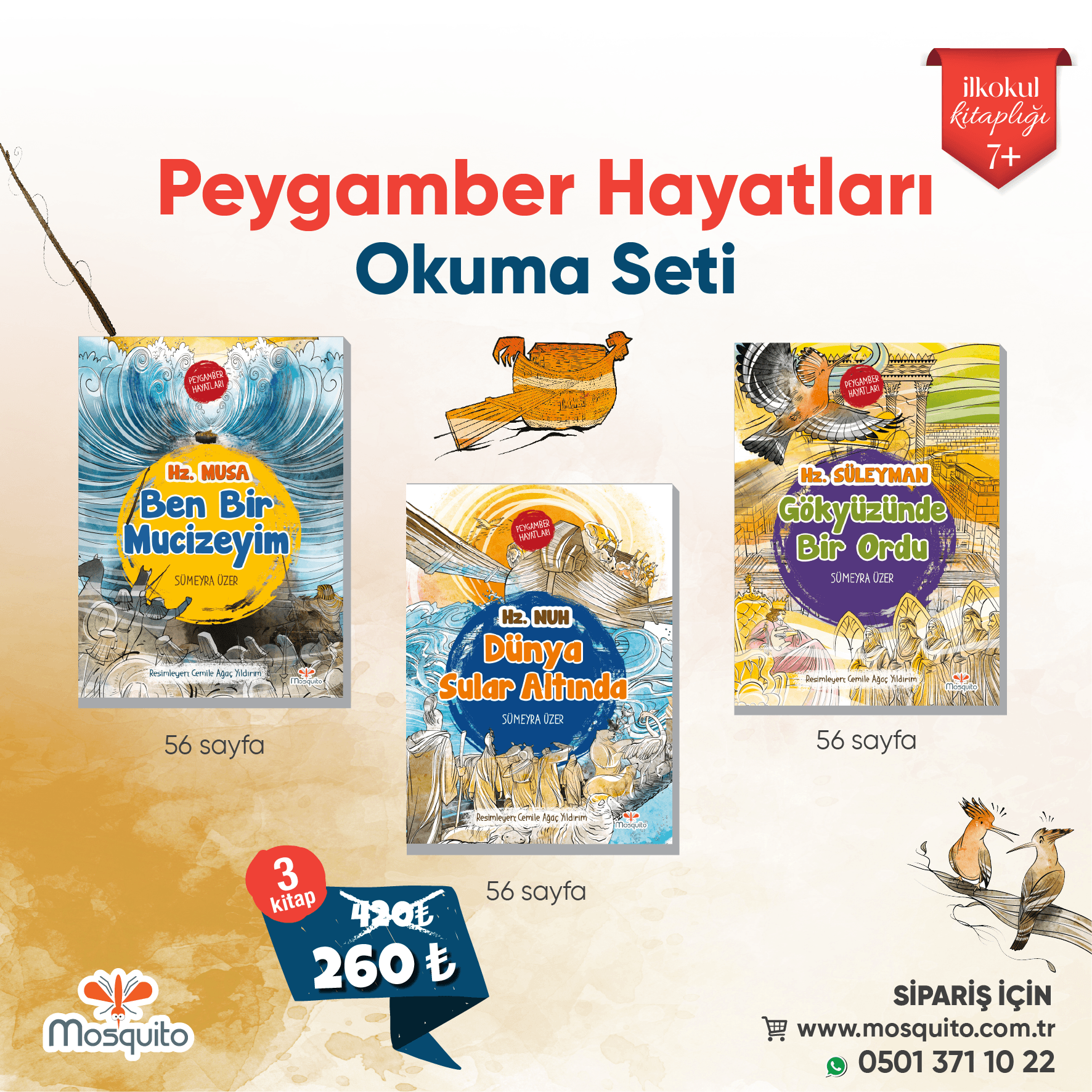 Peygamber Hayatları Seti (3 Kitap)