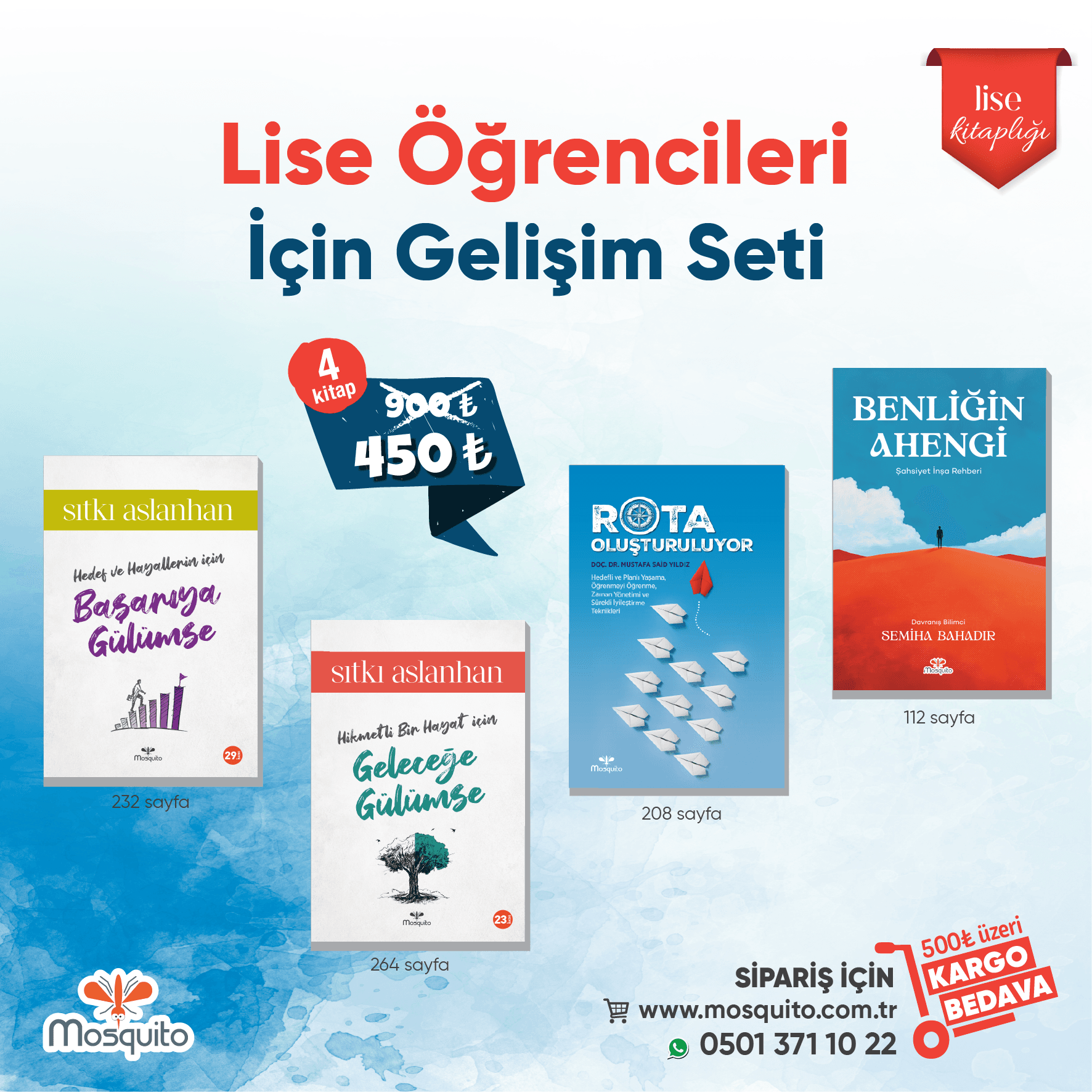 Lise Öğrencileri İçin Gelişim Seti (4 Kitap)