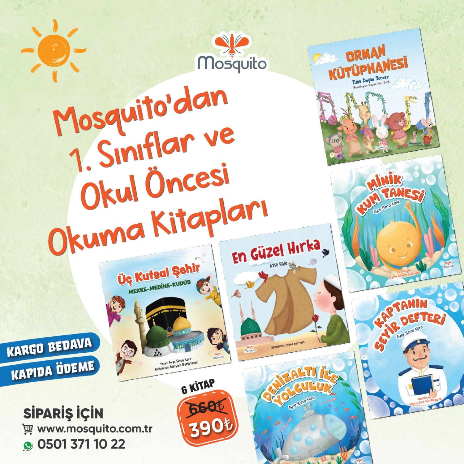 Okul Öncesi ve 1. Sınıf Okuma Kitapları