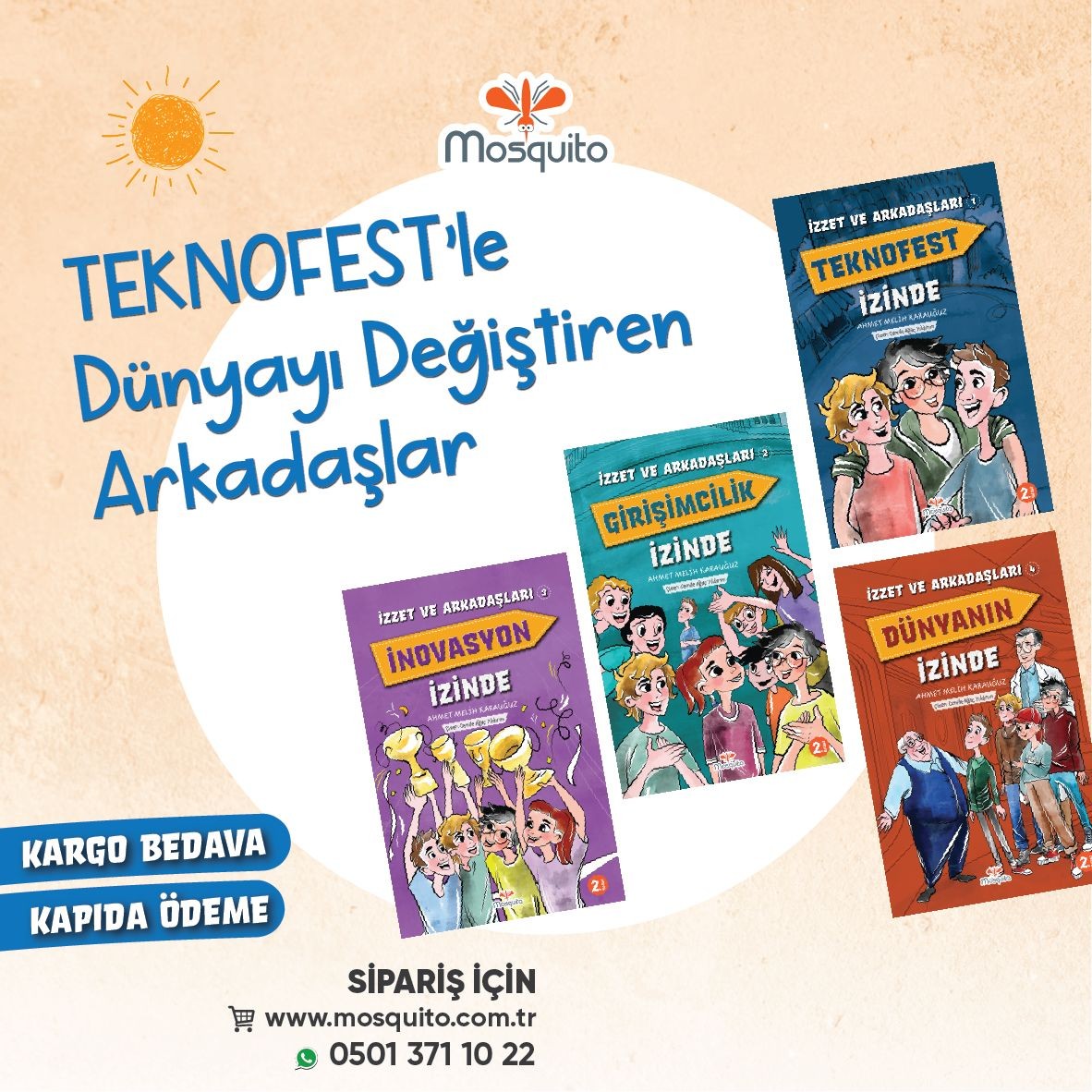 İzzet ve Arkadaşları Seti (4 Kitap)