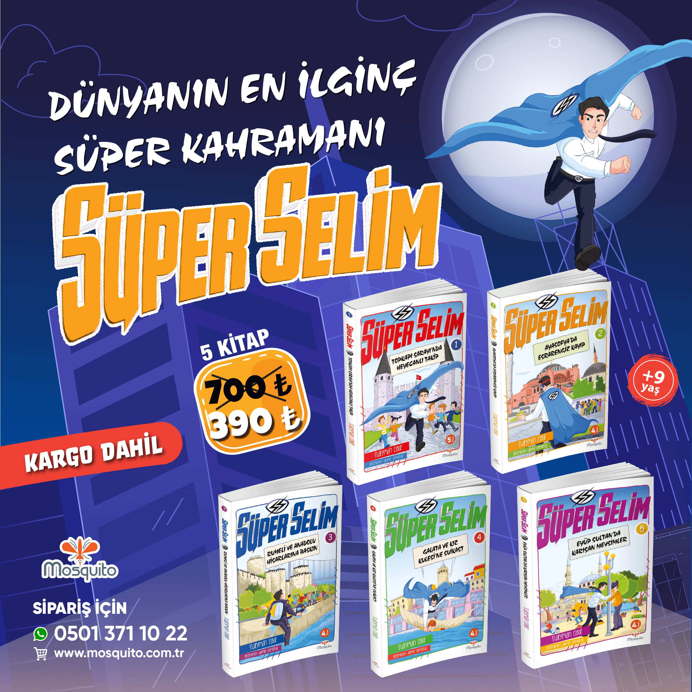 Süper Selim Seti (5 Kitap)