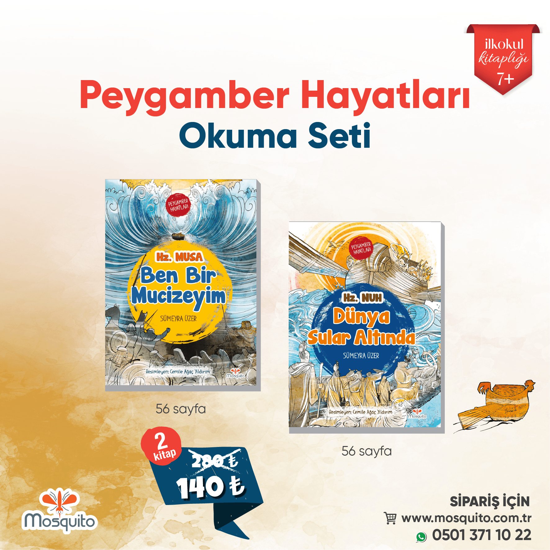 Peygamber Hayatları Seti (2 Kitap)