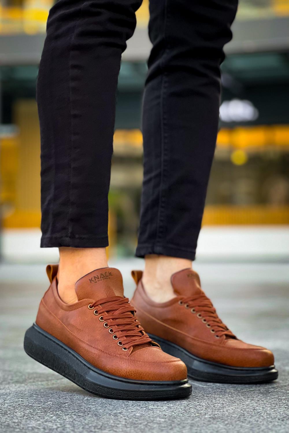 Knack Günlük Ayakkabı 814 Taba (Siyah Taban)