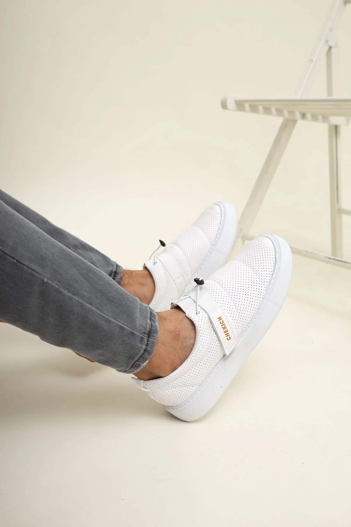 CH147 CBT Dobeny Erkek Ayakkabı BEYAZ