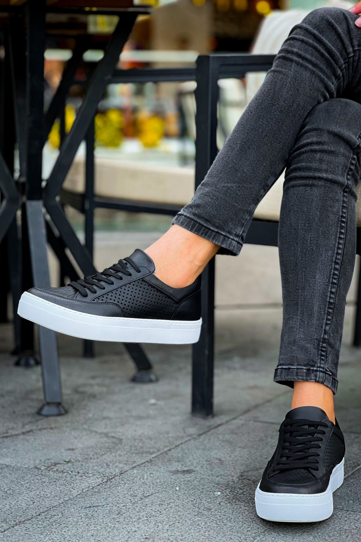 CH015 CBT First Edition Erkek Ayakkabı SIYAH