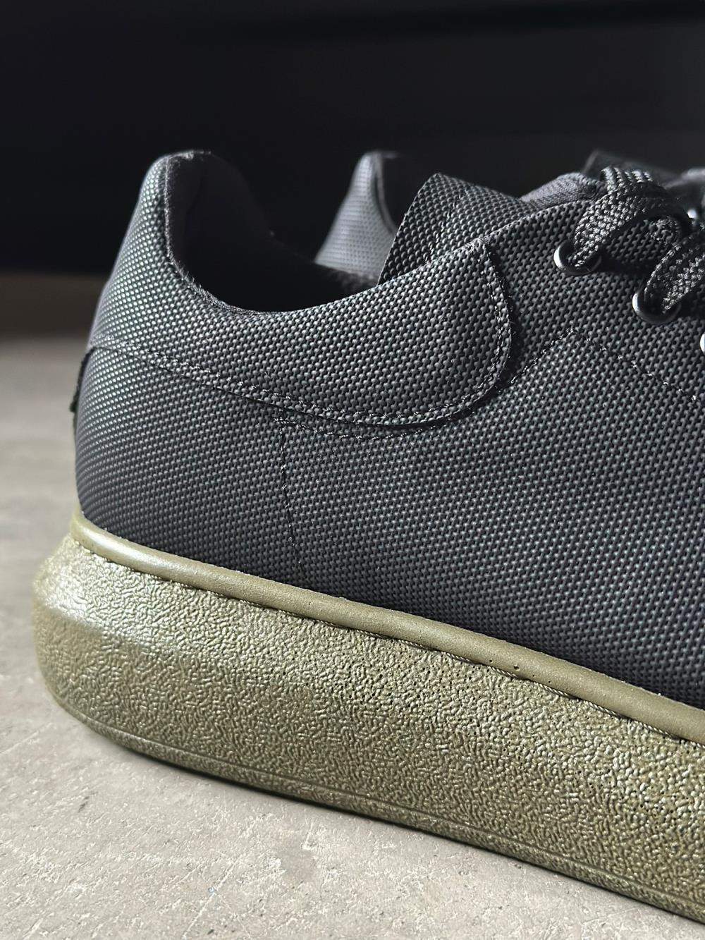 Knack Yüksek Taban Günlük Ayakkabı Tırtıklı 041 Siyah