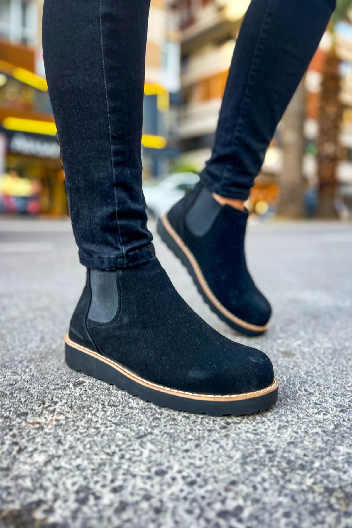 CH045 SST Chealse Erkek Bot SIYAH