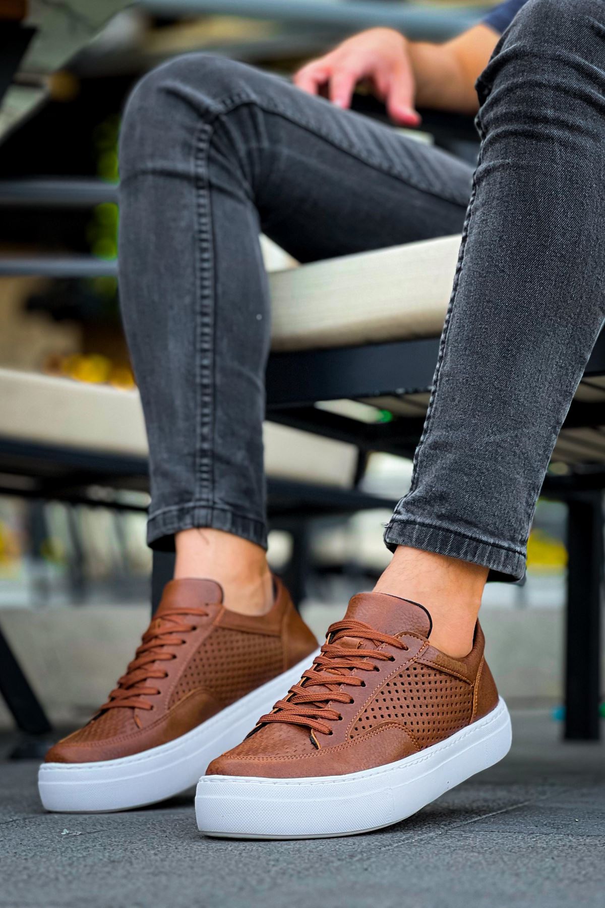 CH015 CBT First Edition Erkek Ayakkabı TABA