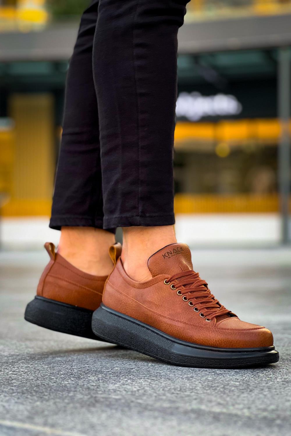 Knack Günlük Ayakkabı 814 Taba (Siyah Taban)