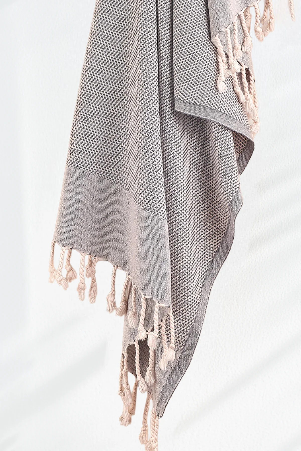 RETRO PEŞKİR PEŞTEMAL SETİ - ANTRASIT