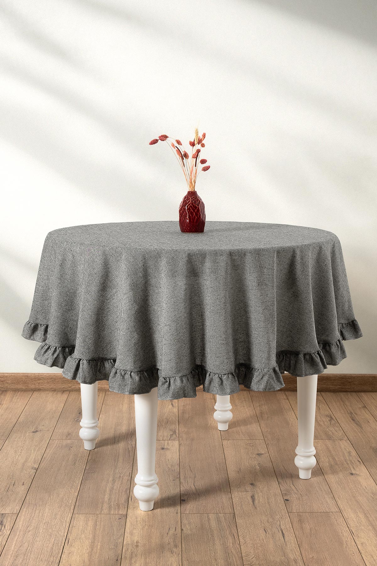 SELENDİ FIRFIRLI YUVARLAK MASA ÖRTÜSÜ (OUTLET)