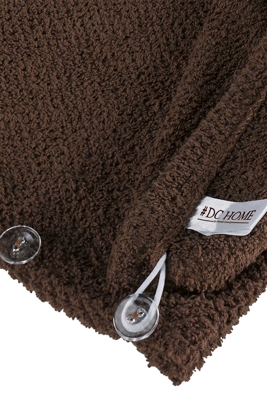 BONE 2'Lİ SAÇ HAVLUSU - GRI-KAHVERENGI