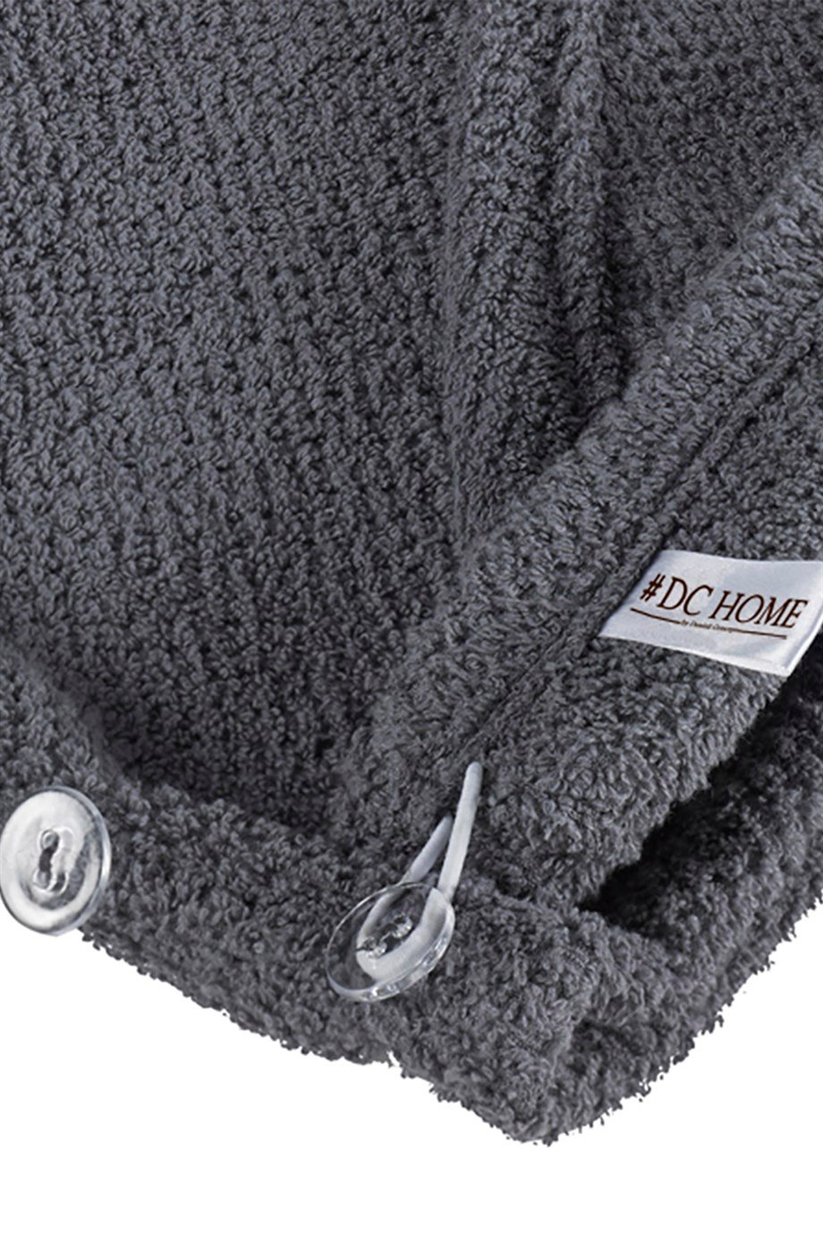 BONE 2'Lİ SAÇ HAVLUSU - GRI-KAHVERENGI