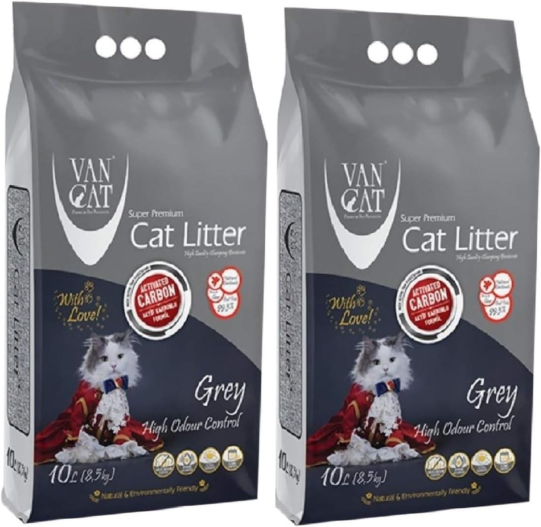 Van Cat Actıve Carbon Kedi Kumu 10 Lt 2 X Adet