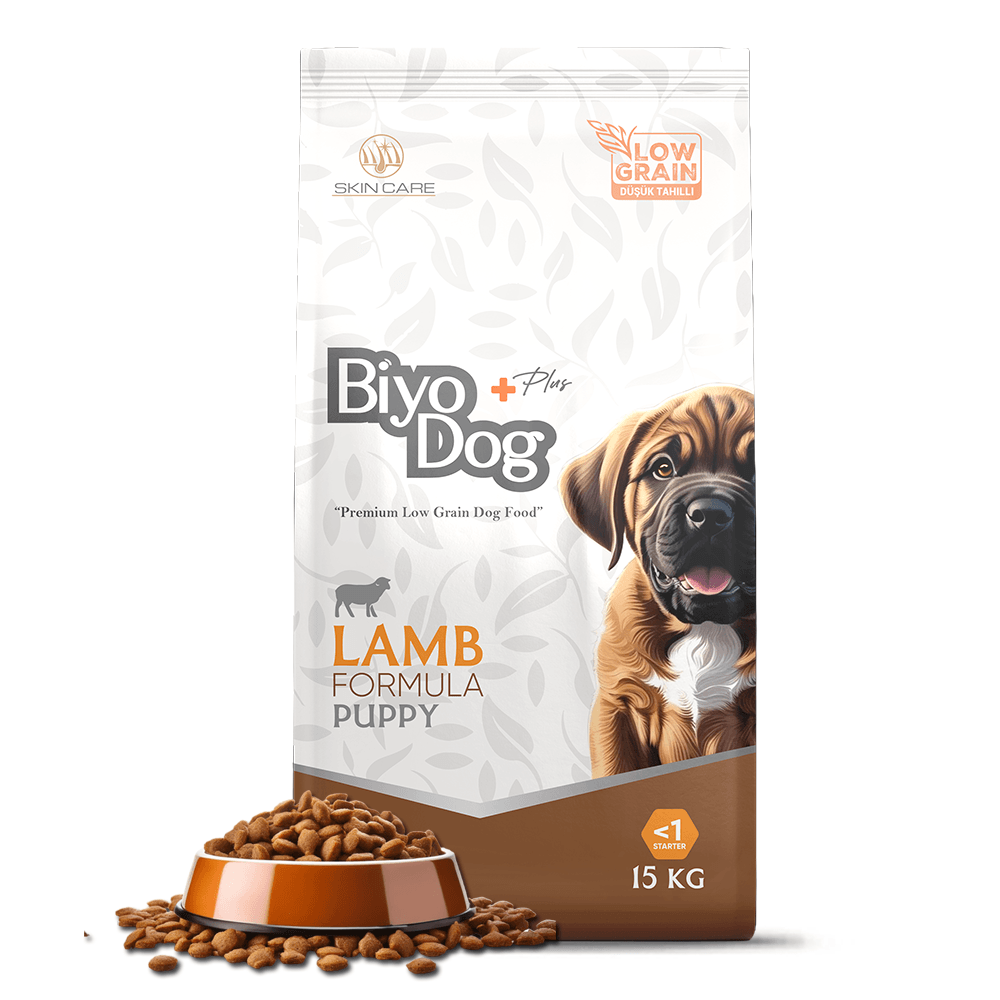 Biyodog Plus Puppy Kuzu Etli Yavru Köpek Maması 15 kg