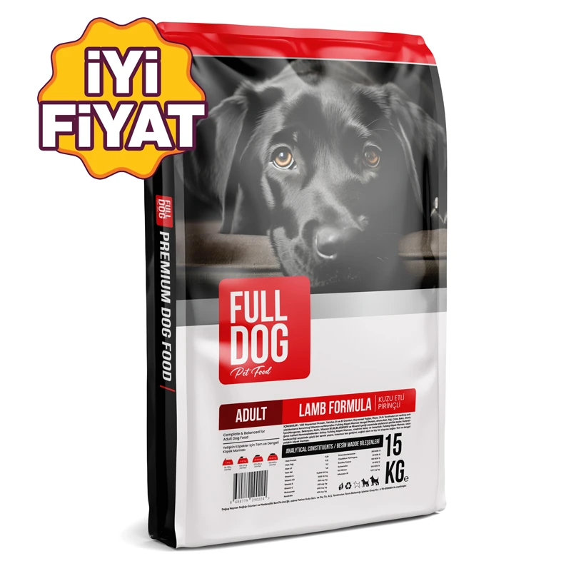Fulldog Kuzu Etli Yetişkin Köpek Maması 15 kg