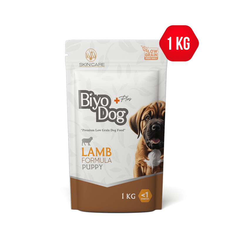 Biyodog Plus Puppy Kuzu Etli Yavru Köpek Maması 1 kg