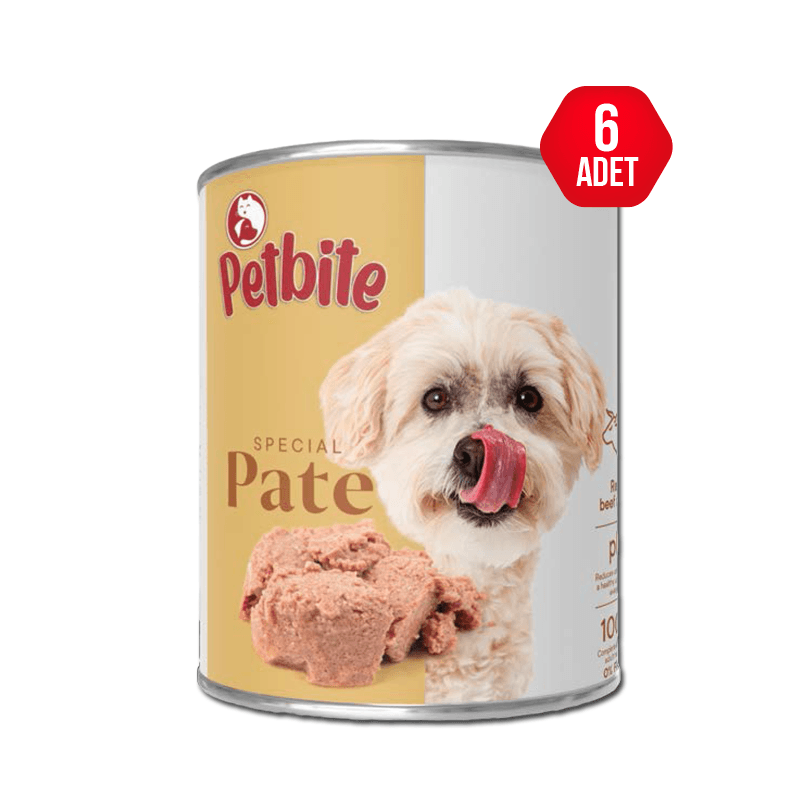 Petbite Sığır Etli Yetişkin Köpek Konserve Yaş Mama Pate 400gr