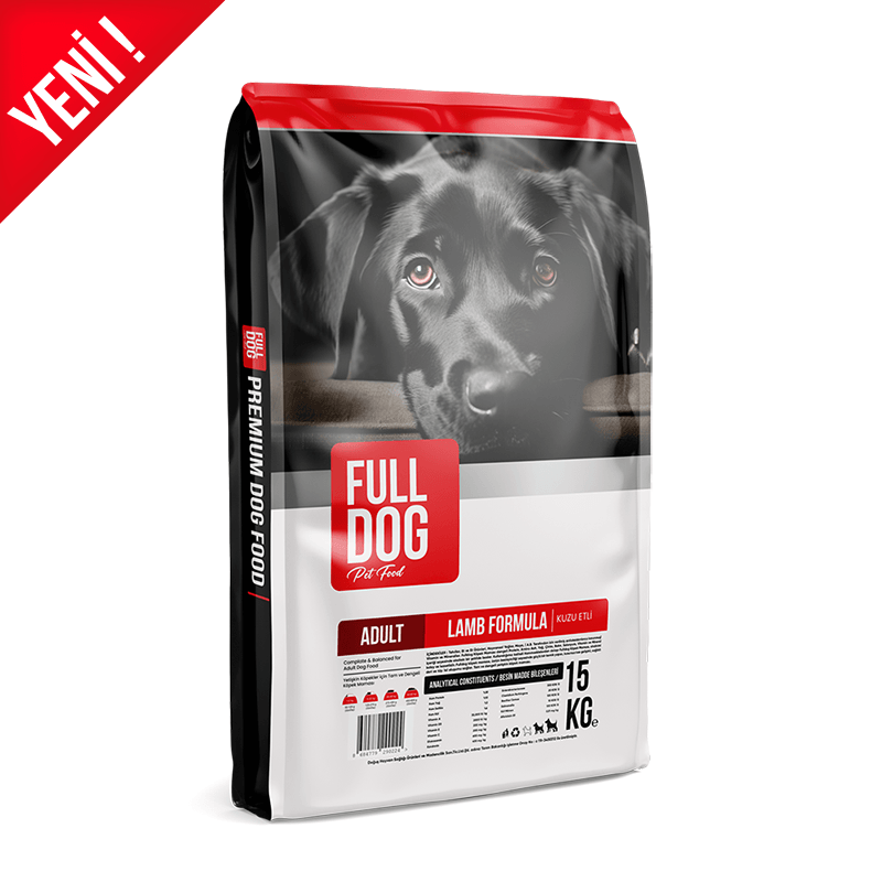 Fulldog Kuzu Etli Yetişkin Köpek Maması 15 kg X 5 Adet
