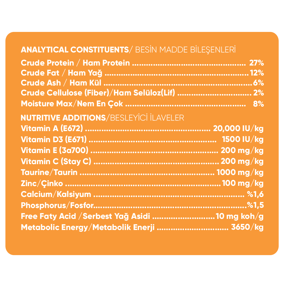 Biyocat Plus Tavuklu Yetişkin Kedi Maması 15 kg