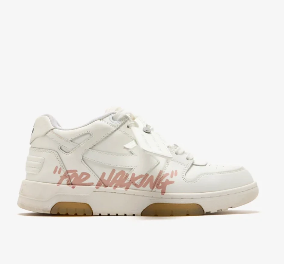 Off-White Vulcanised Striped Low Top Sneaker