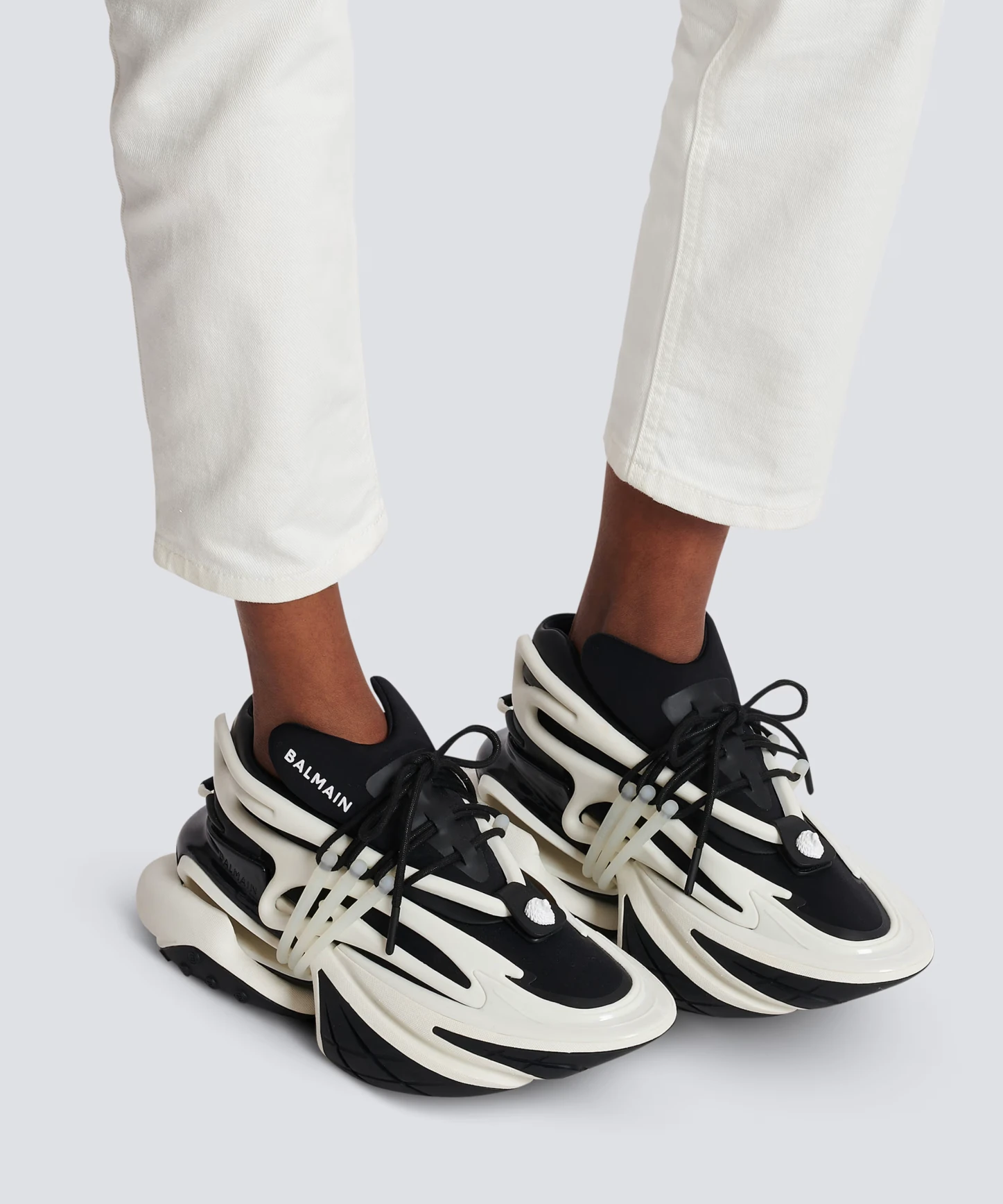 Balmain Unicorn Black White