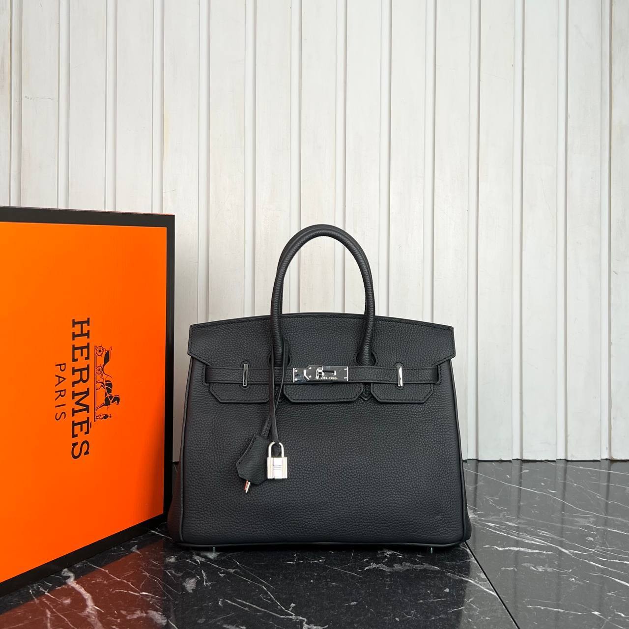 Hermes Birkin Bag 30 cm  Hakiki Deri İthal Aksesuar