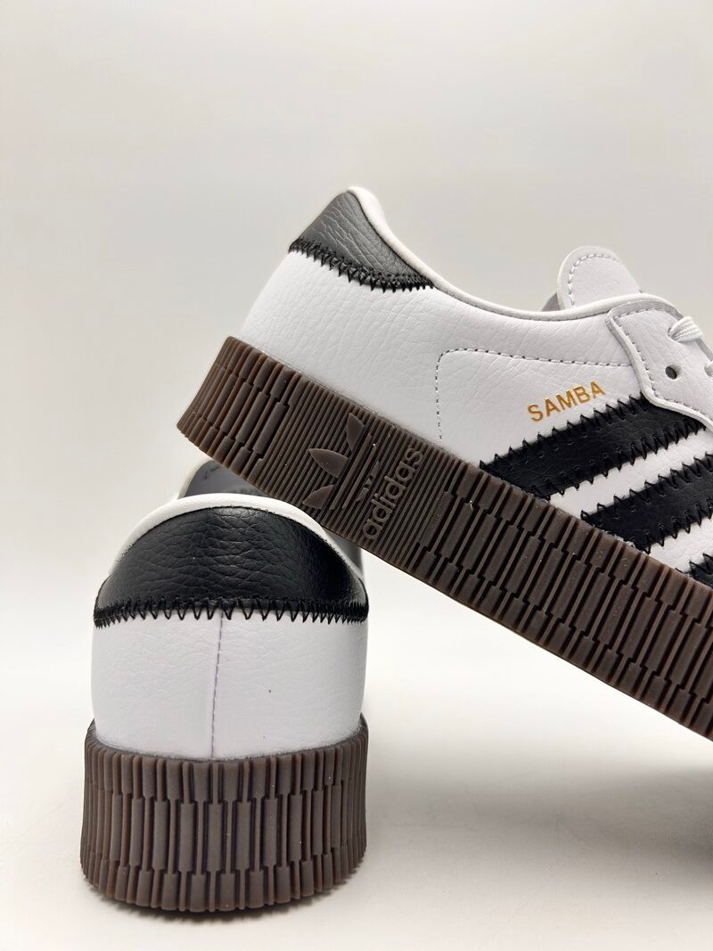 Adidas Sambarose Gum Samba Black White