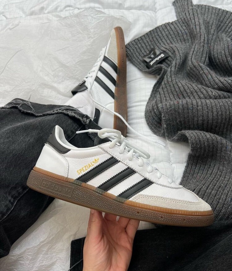 Adidas Handball Spezial White Black Gum