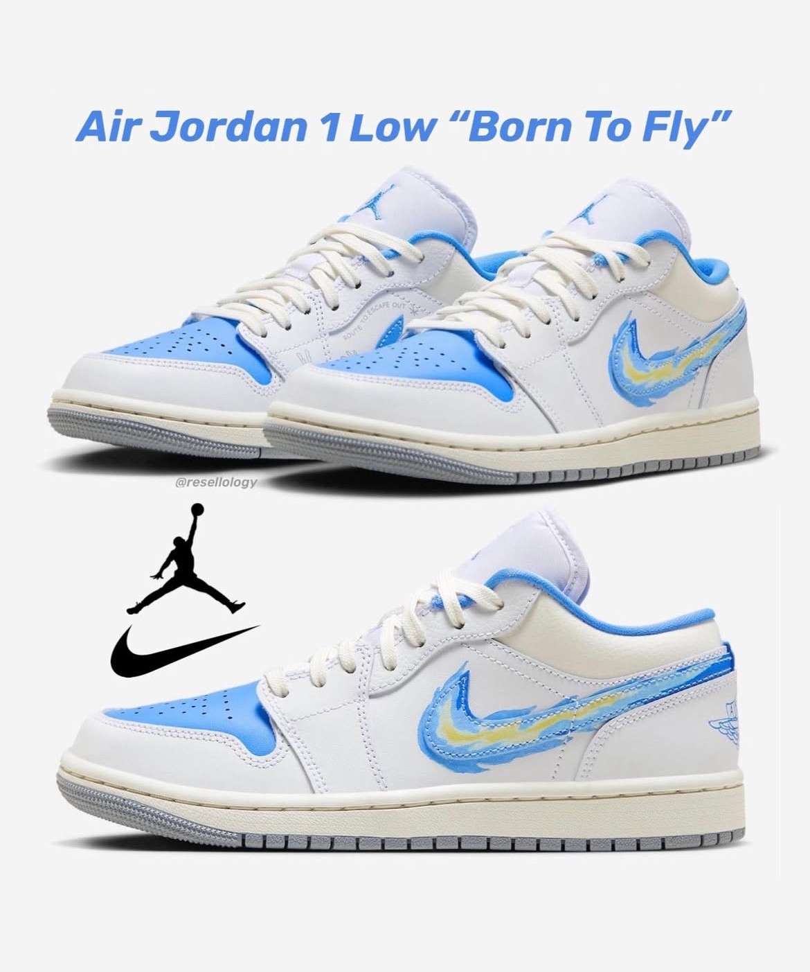 Air Jordan 1 Low "Born To Fly"