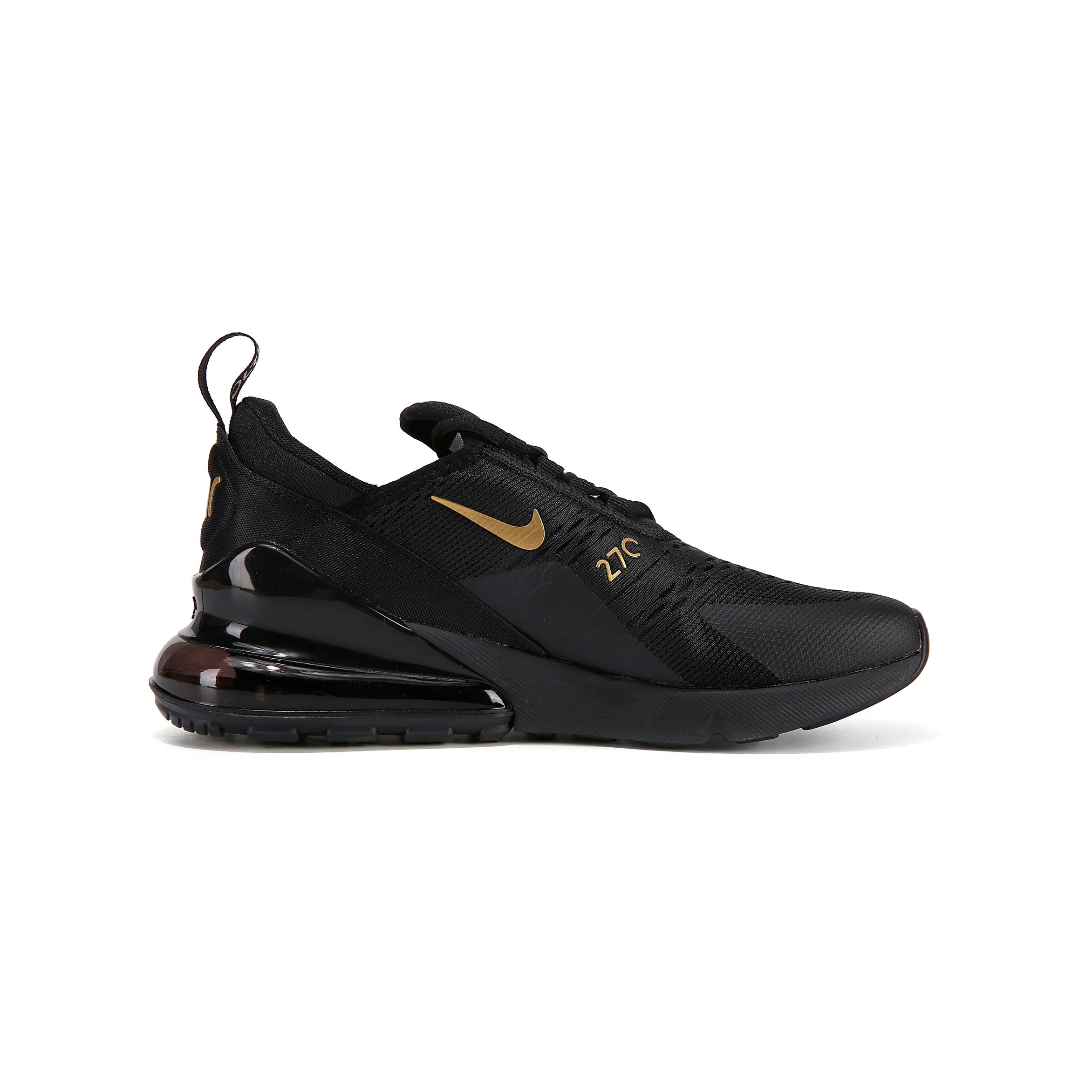 NIKE AIR MAX 270 BLACK GOLD