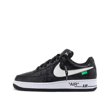 LV & Nike Air Force 1 Friends and Family Black