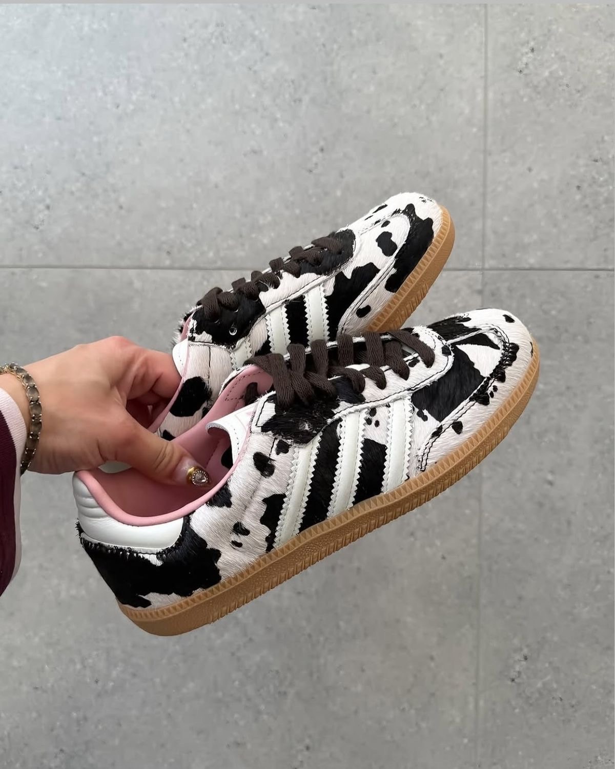 adidas Samba Cow Print