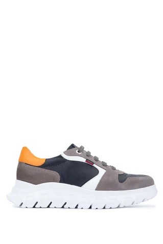 Erkek Hakiki Deri Vizon Sneakers & Spor Ayakkabı