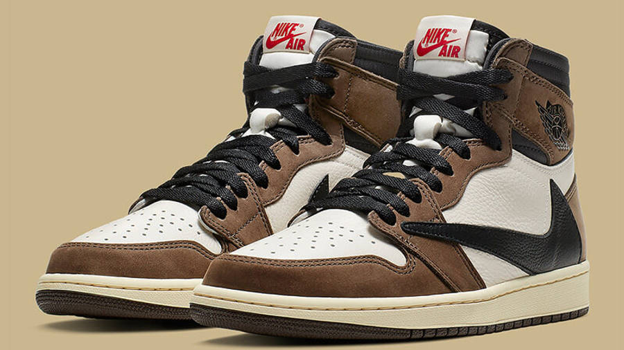 Travis Scott x NIKE★AIR JORDAN 1★W27cm Nike Air Jordan 1 High OG SP fragment design x Travis Scott