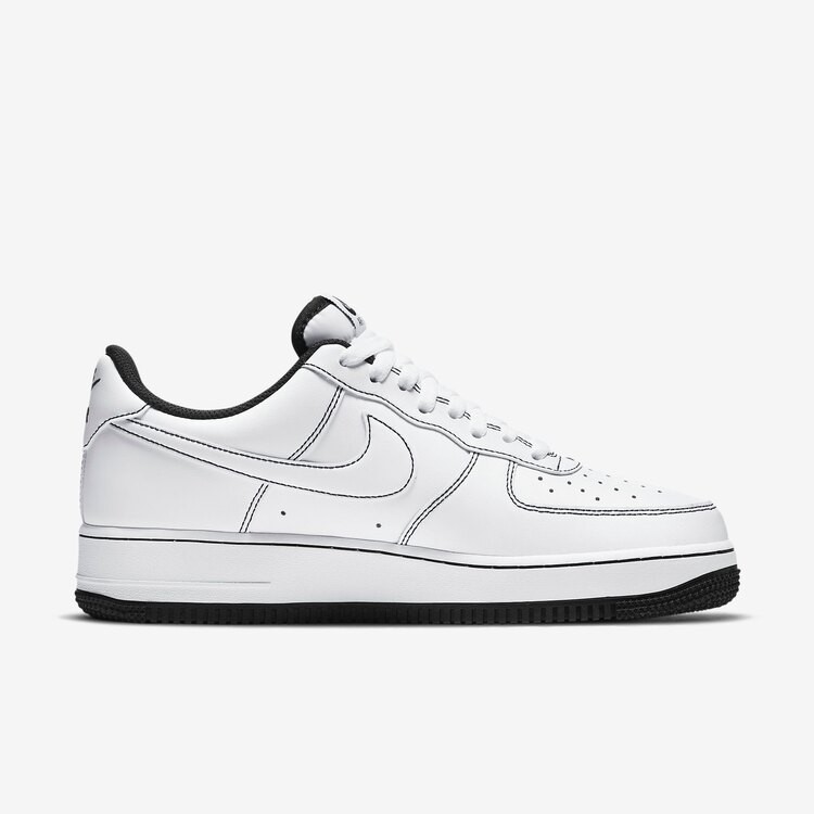 Nike Air Force 1 Low ‘07 Black Stitch